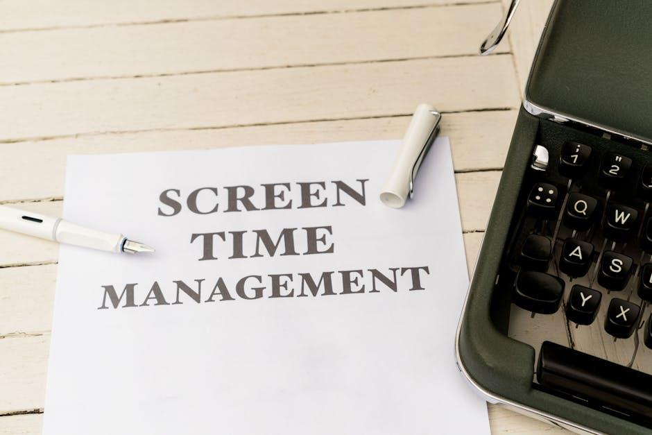 Setting Up Effective Limits: Tailoring Screen Time for Productivity