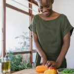 How chopping vegetables eases tension