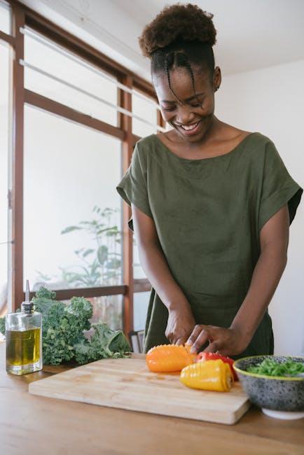 How chopping vegetables eases tension